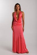 The New Arrivals Ilkyaz Ozel - Tanit Draped Satin Gown