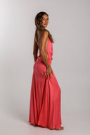 The New Arrivals Ilkyaz Ozel - Tanit Draped Satin Gown
