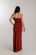 Christopher Esber - Arced Palm Strapless Dress