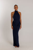 The New Arrivals Ilkyaz Ozel - Cass Ruched Maxi Dress