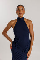 The New Arrivals Ilkyaz Ozel - Cass Ruched Maxi Dress