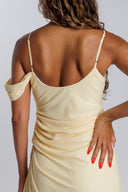 With Harper Lu - Draped Gown